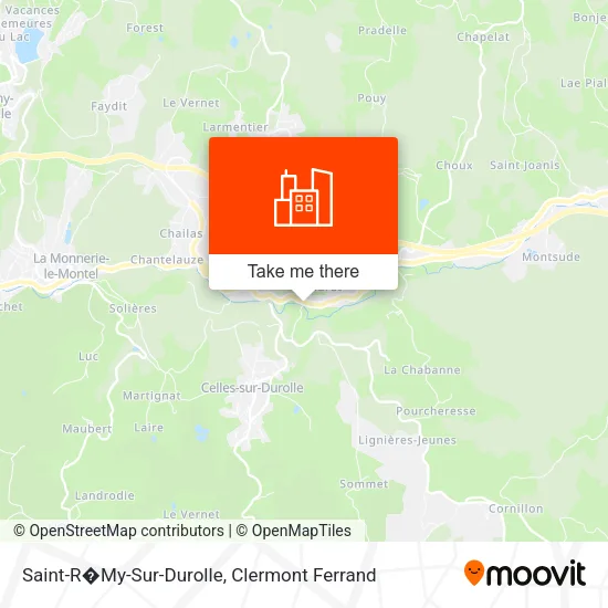 Saint-R�My-Sur-Durolle map
