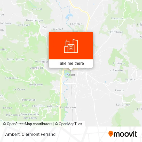 Ambert map