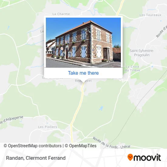 Randan map