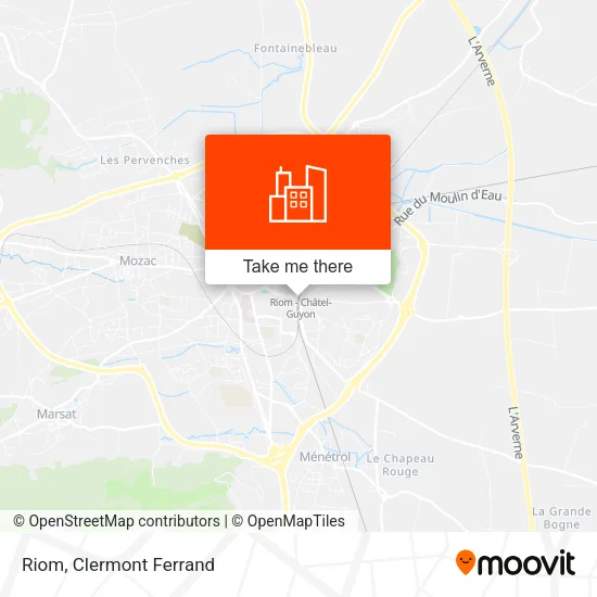 Riom map