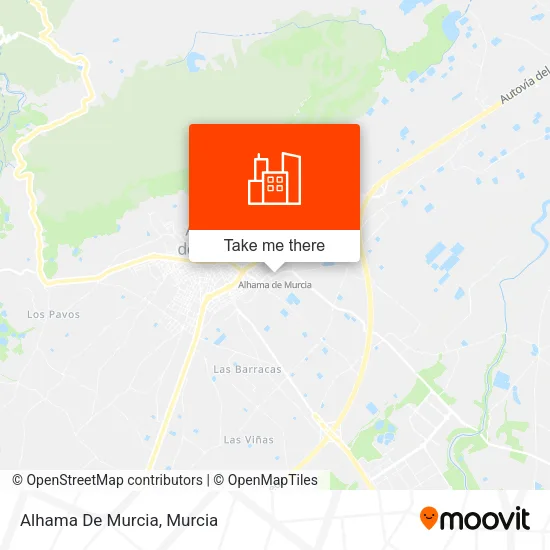 Alhama De Murcia map