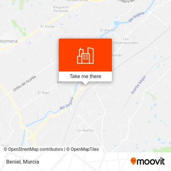 Beniel map