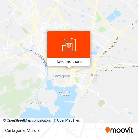 Cartagena map