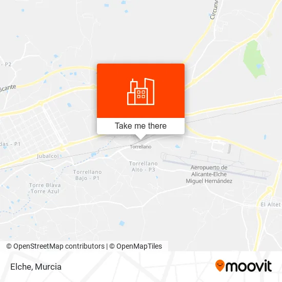 Elche map