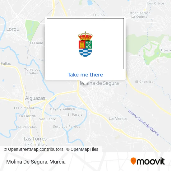 Molina De Segura map