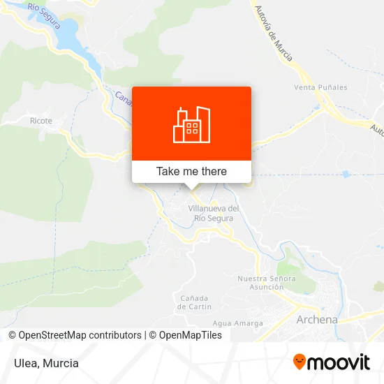Ulea map