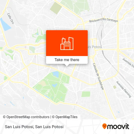 Mapa de San Luis Potosí
