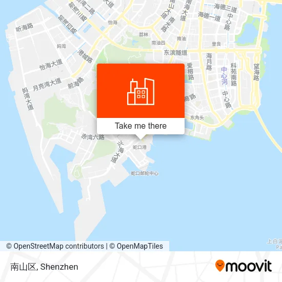 南山区 map