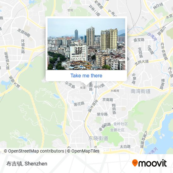 布吉镇 map