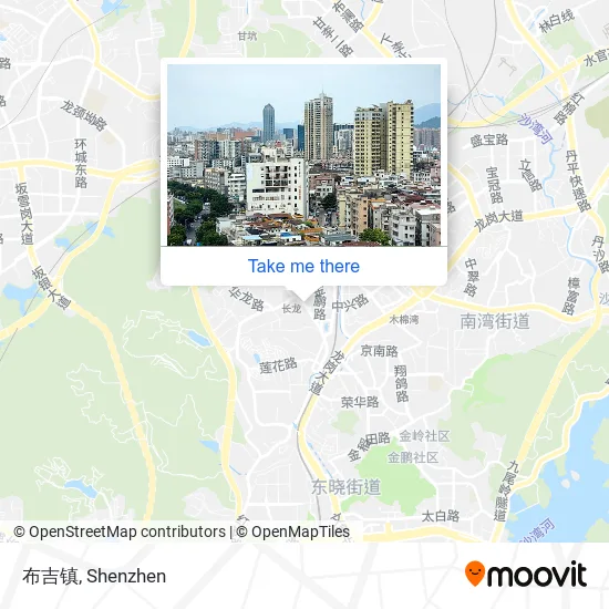 布吉镇 map