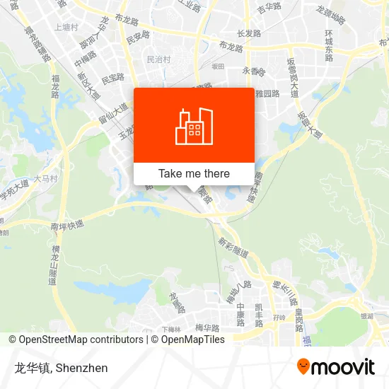 龙华镇 map