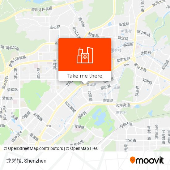 龙岗镇 map