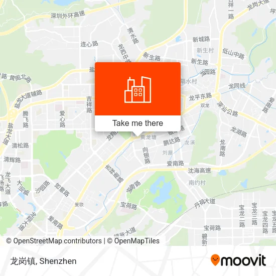 龙岗镇 map