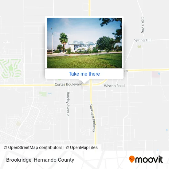 Brookridge map