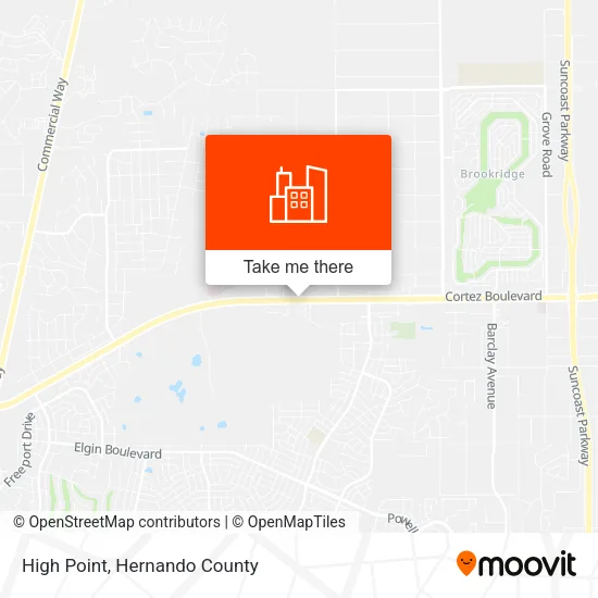 High Point map