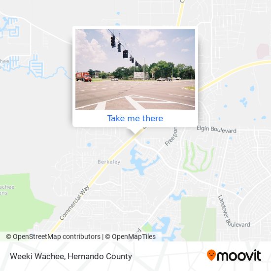 Weeki Wachee map