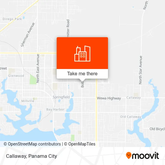 Callaway map