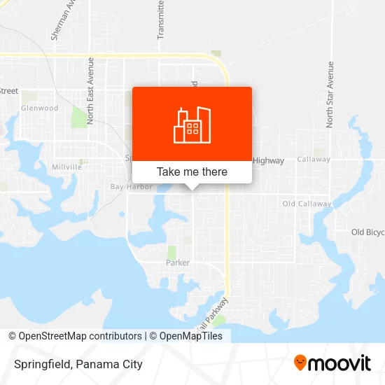 Springfield map