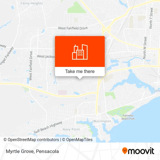 Myrtle Grove map