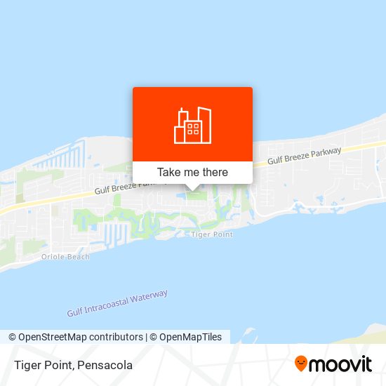 Tiger Point map