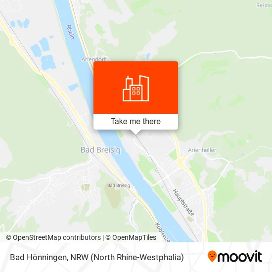 Карта Bad Hönningen