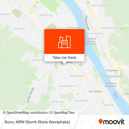 Карта Bonn