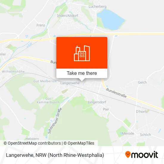 Карта Langerwehe