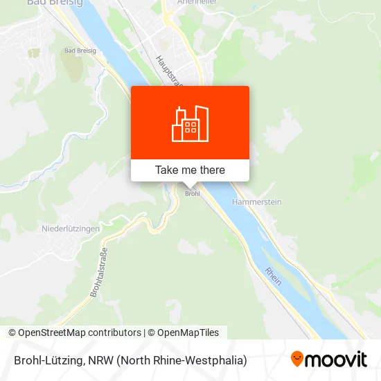 Карта Brohl-Lützing