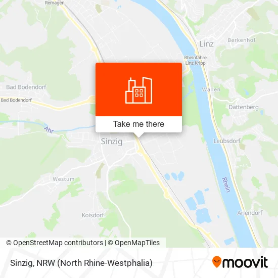 Карта Sinzig