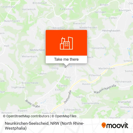 Карта Neunkirchen-Seelscheid