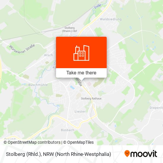 Stolberg (Rhld.) map