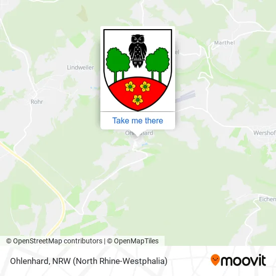 Ohlenhard map