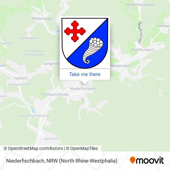 Niederfischbach map