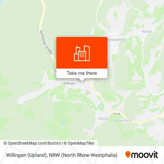 Willingen (Upland) map