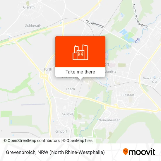 Карта Grevenbroich