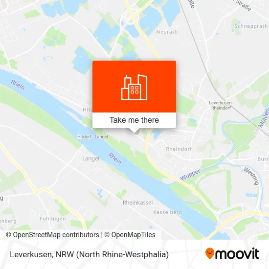 Карта Leverkusen