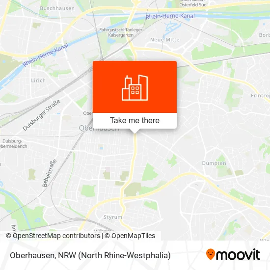 Карта Oberhausen