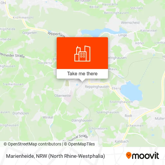 Marienheide map