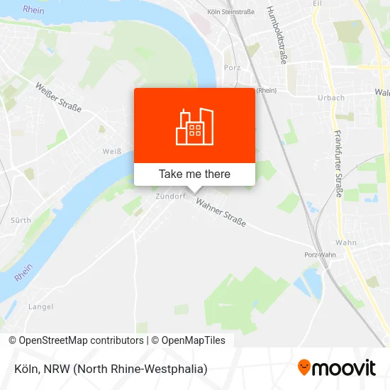 Карта Köln