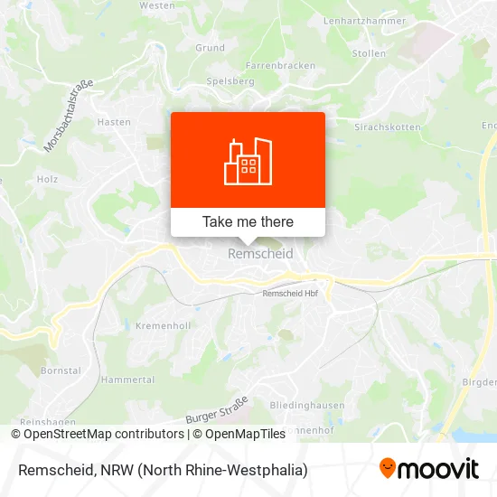 Карта Remscheid