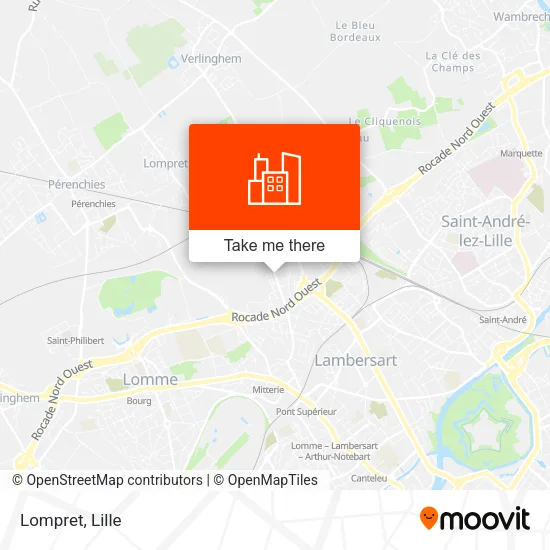 Lompret map