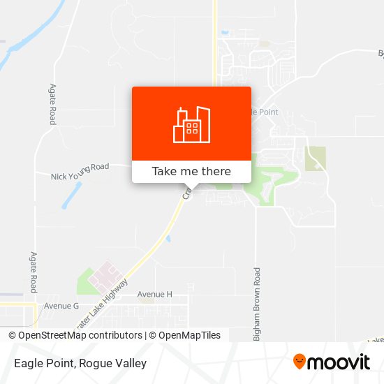 Eagle Point map