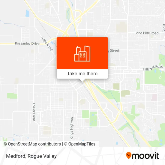 Medford map