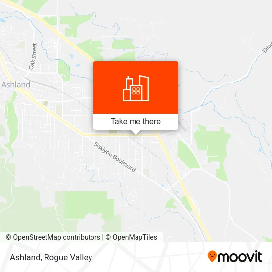 Ashland map