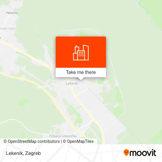 Lekenik map