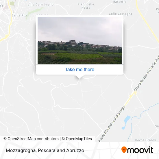 Mozzagrogna map