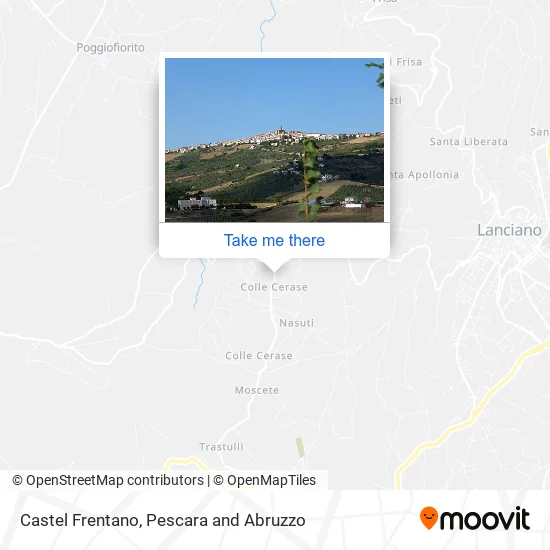 Castel Frentano map