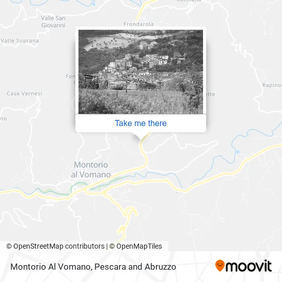 Montorio Al Vomano map
