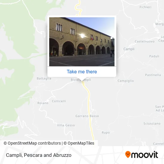 Campli map