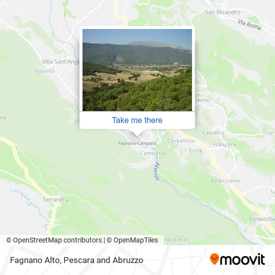 Fagnano Alto map